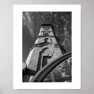 Poster Belarus Bielorrússia Grodno Гродно Arquitetura Car