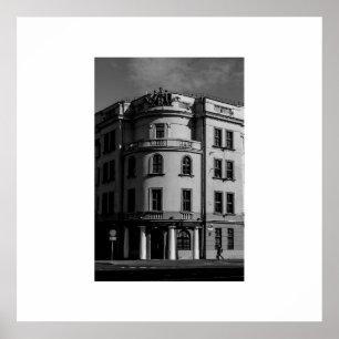 Poster Belarus Bielorrússia Minsk Мінськ Arquitetura Post