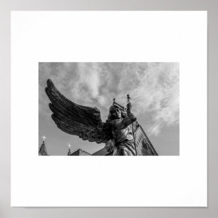 Poster Belarus Bielorrússia Minsk Minsk Arquitetura Carta