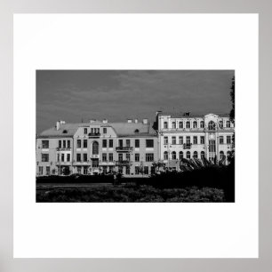 Poster Belarus Bielorrússia Minsk Minsk Arquitetura Poste