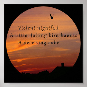 Poster Belas artes originais do amor dos poemas dos