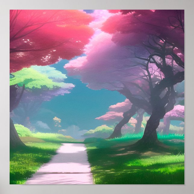 Poster Belas Árvores (Frente)