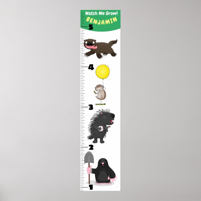 Poster Belas charges de animais engraçados (Frente)