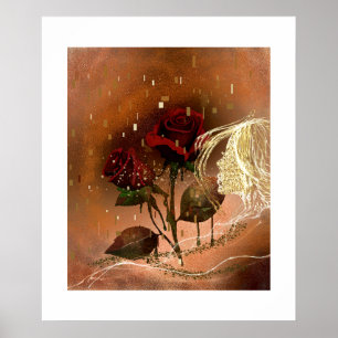 Poster Belas Rosas de Outono