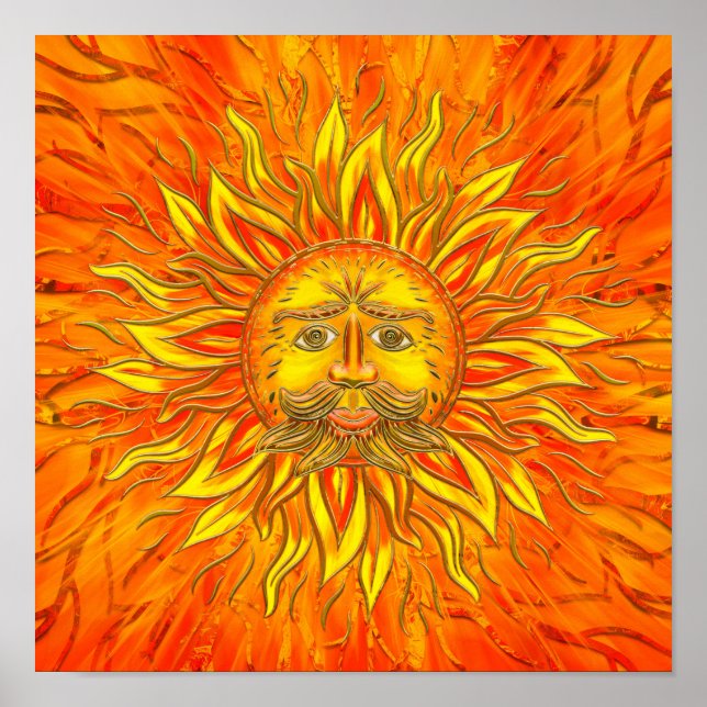 Poster Belenus - o Deus Sol (Frente)