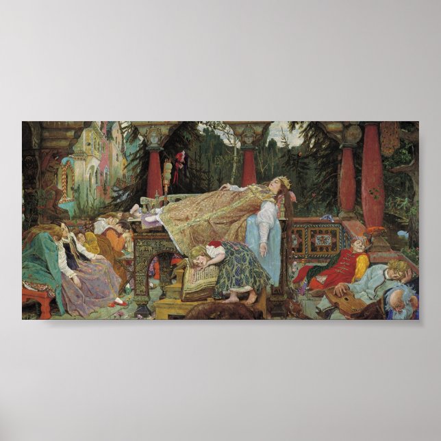 Poster Beleza adormecida no Pavilhão (Frente)