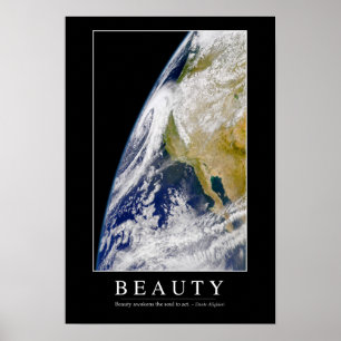 Póster Beleza: Citações inspiradas 1