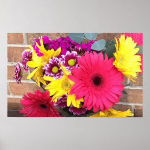 Póster Beleza das flores das margaridas
