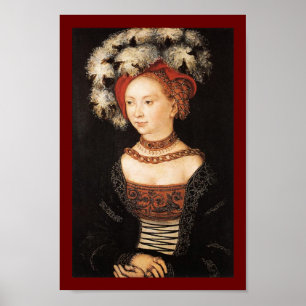 POSTER BELEZA DE RENASSAINO, DESIGN DE FASHION JOELRY COS