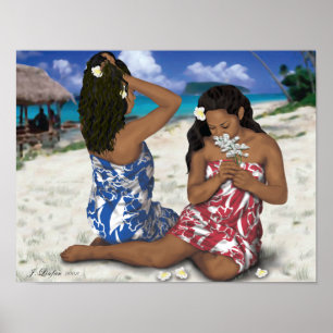 Póster Beleza de Samoana