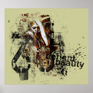 Póster beleza desafiadora