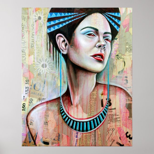 Póster Beleza do desespero (Frente)