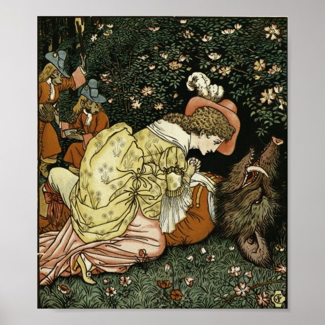 Poster Beleza e Besta (Frente)