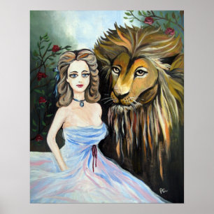 Poster Beleza e o animal