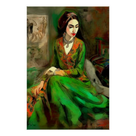 Póster Beleza em Verde