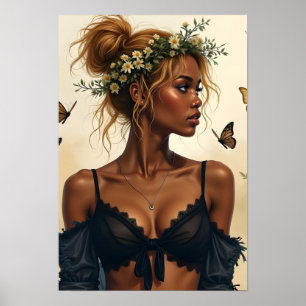 Poster Beleza Etérea em Flor