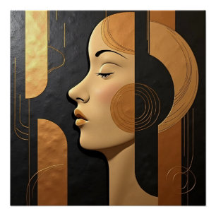 Póster Beleza Feminina Deco