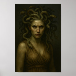 Poster Beleza, poder e mito - Medusa