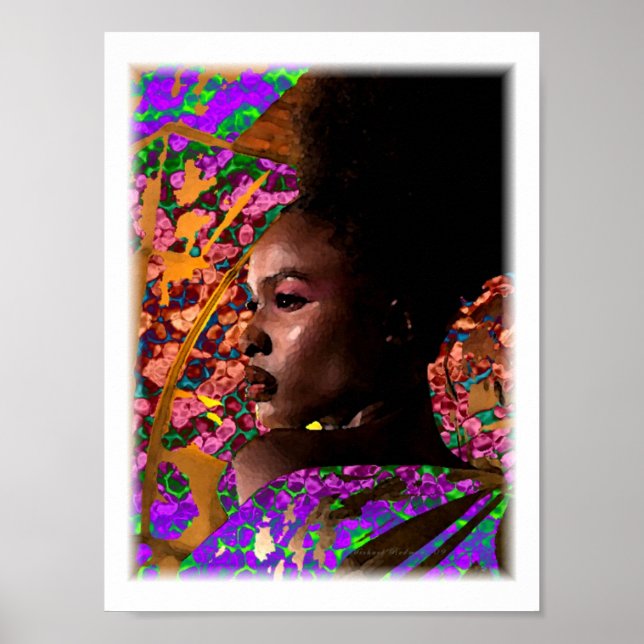 Póster Beleza Real Da África (Frente)