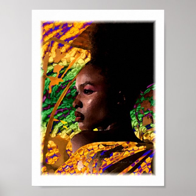 Poster Beleza Real Da África (Frente)