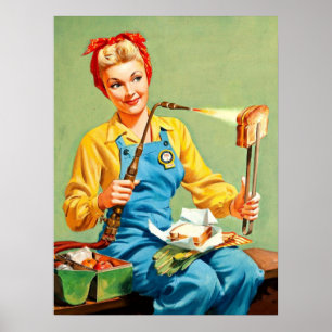 Póster Beleza retro 38