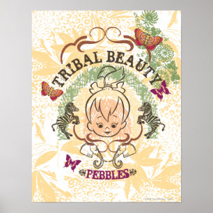 Poster Beleza tribal de PEBBLES™