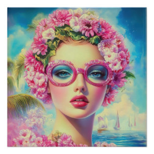 Póster Beleza Tropical Retroativa