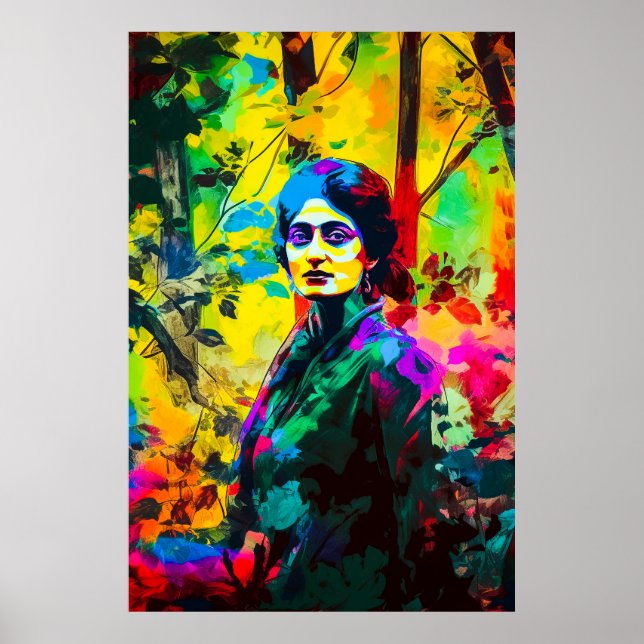 Poster Beleza vibrante (Frente)