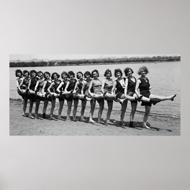 POSTER BELEZAS DE BANHEIRA, 1923 (Frente)