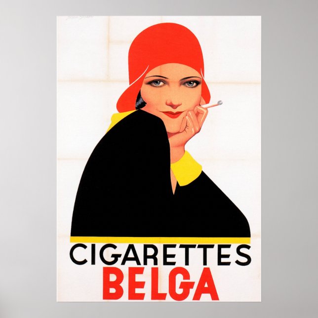 Poster Belga Cigs (Frente)