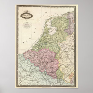 Póster Bélgica e Países Baixos 2