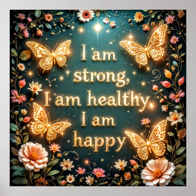 Poster Believe in yourself - Powerful Self Motivation #1 (Frente)