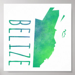 Póster Belize