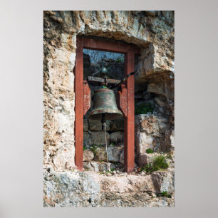 Póster Bell At St. Michael'S Fort, Croatia