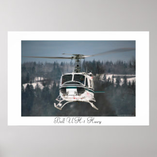 Poster Bell UH-1 Huey