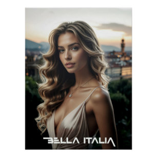 PÓSTER BELLA ITALIA - AMOR DA ITÁLIA