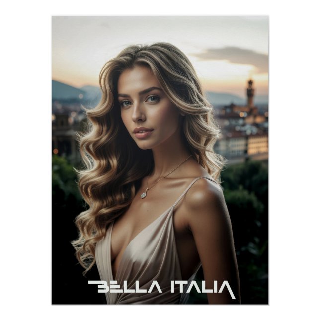 PÓSTER BELLA ITALIA - AMOR DA ITÁLIA (Frente)