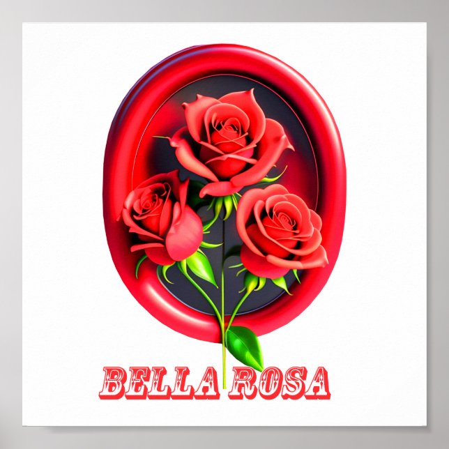 Poster Bella Rosa (Frente)