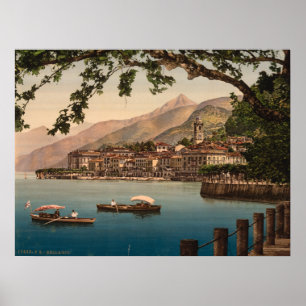 Poster Bellagio mim, lago Como, Lombardy, Italia