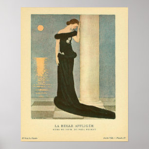 Poster Belle Affligee do La do ~ da ilustração do art