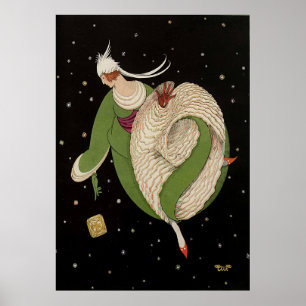 Poster Belle Epoch - Mulher e Estrelas