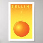 Póster Bellini (Placa de 4" x 6")<br><div class="desc">Prosecco e pêssego</div>