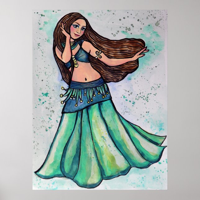 Poster Belly Dancer                                       (Frente)