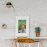 Poster Belo bailarino balinês Vintage Bali Viagem<br><div class="desc">Impressão de reprodução da ilustração original com uma bela dançarina balinesa de fantasia tradicional fazendo uma pose de dança, restaurada digitalmente à discrição do artista. Perfeito para a decoração da parede. Enquadre-o e isto faria uma bela decoração de sala ao estilo retrô em um bar, café, restaurante, home theater, escritório...</div>