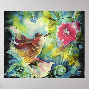 Poster Belo beija-flor