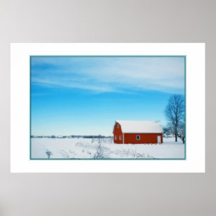 Póster Belo Fazenda de inverno