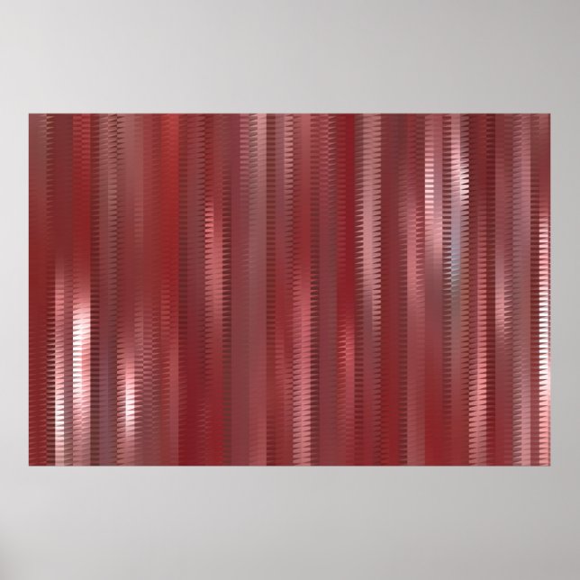Poster Belo fundo vermelho abstrato vertical com li (Frente)