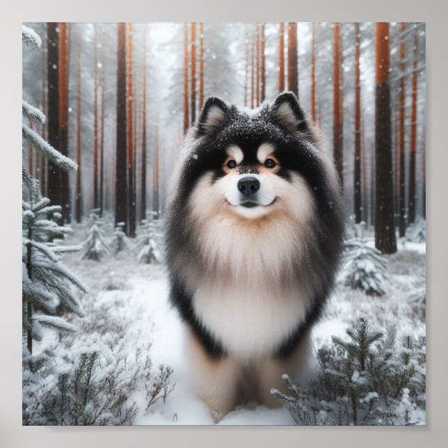 Poster Belo Lapphund (Frente)