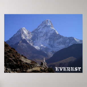 Poster Belo Monte Everest - Snowy Himalayas