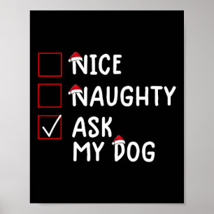 Poster Belo Natal Bastante Bastante De Cachorro